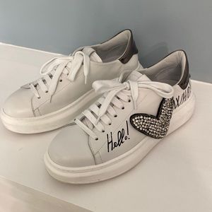 GIO+ sneakers with rhinestones